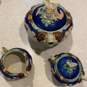 VINTAGE COCOLATE SKY TEA SET